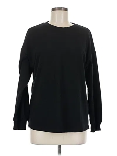 Pre-owned Unbranded Sweatshirt In Black