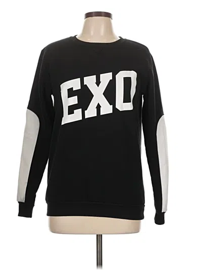 Pre-owned Unbranded Sweatshirt In Black