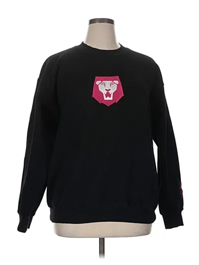 Pre-owned Unbranded Sweatshirt In Black