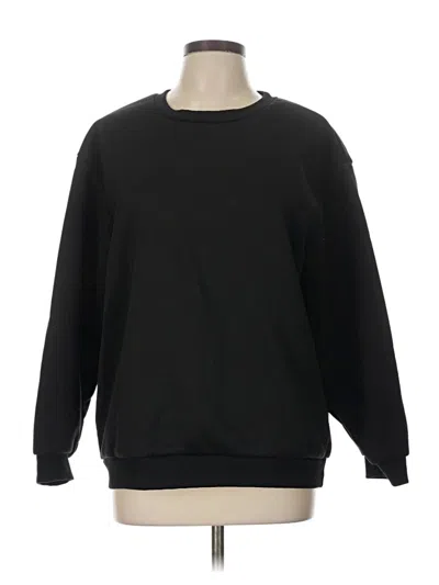 Pre-owned Unbranded Sweatshirt In Black
