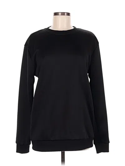 Pre-owned Unbranded Sweatshirt In Black