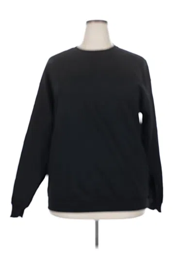 Pre-owned Unbranded Sweatshirt In Black