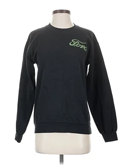 Pre-owned Unbranded Sweatshirt In Black