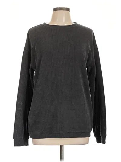 Pre-owned Unbranded Sweatshirt In Black