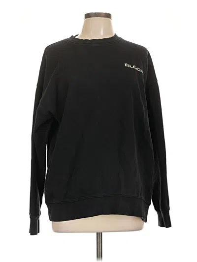 Pre-owned Unbranded Sweatshirt In Black