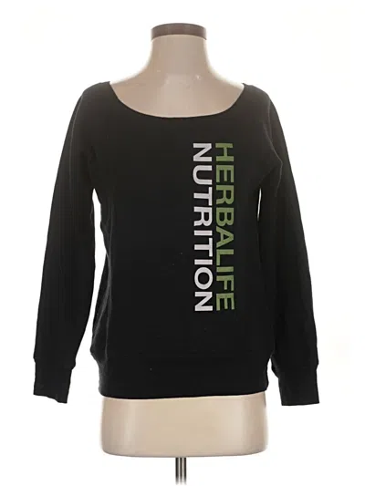Pre-owned Unbranded Sweatshirt In Black