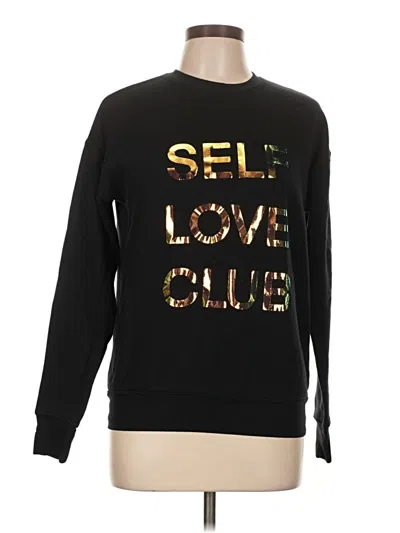 Pre-owned Unbranded Sweatshirt In Black