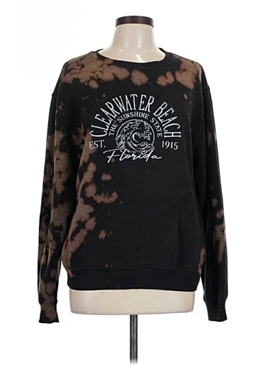 Pre-owned Unbranded Sweatshirt In Black