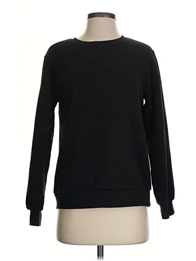 Pre-owned Unbranded Sweatshirt In Black