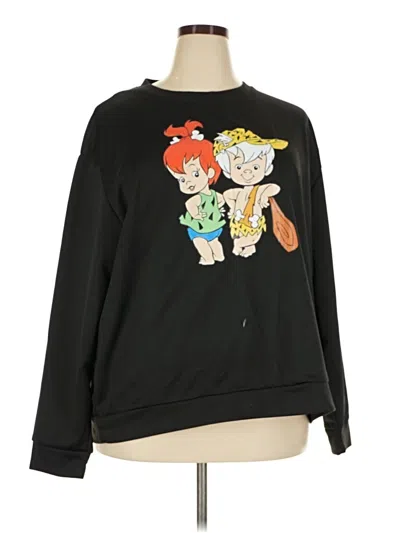 Pre-owned Unbranded Sweatshirt In Black