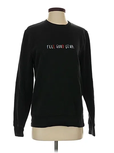 Pre-owned Unbranded Sweatshirt In Black