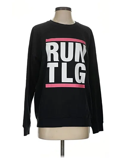 Pre-owned Unbranded Sweatshirt In Black