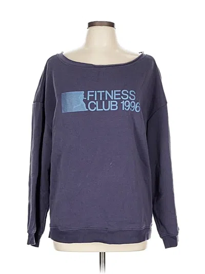 Pre-owned Unbranded Sweatshirt In Blue