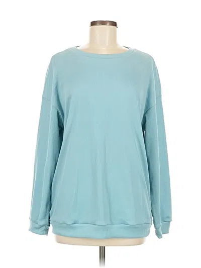 Pre-owned Unbranded Sweatshirt In Blue