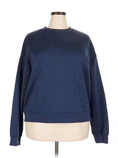 Pre-owned Unbranded Sweatshirt In Blue