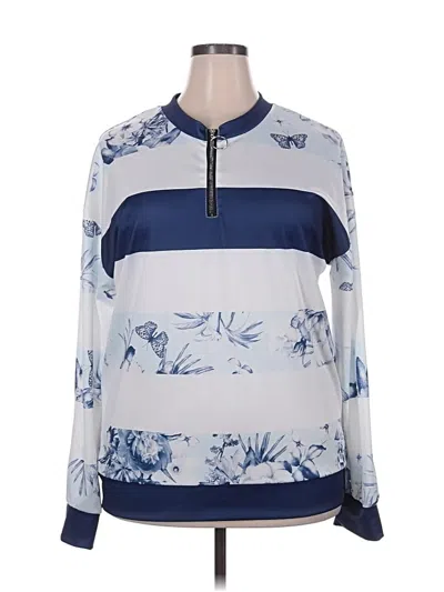 Pre-owned Unbranded Sweatshirt In Blue
