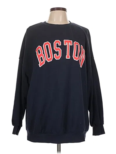 Pre-owned Unbranded Sweatshirt In Blue