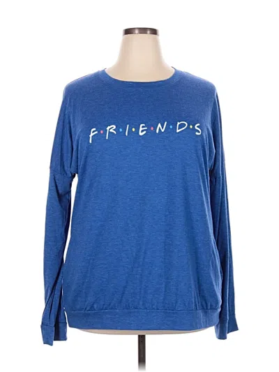 Pre-owned Unbranded Sweatshirt In Blue