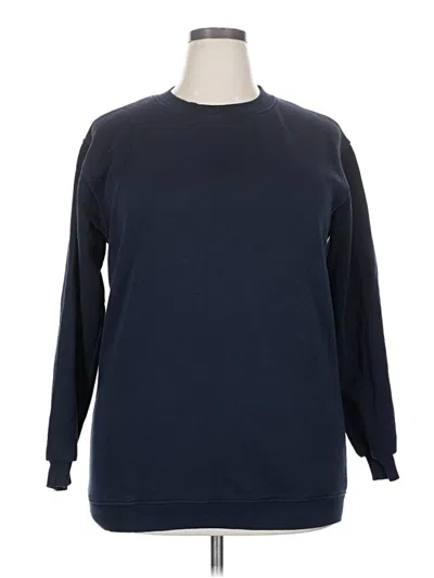 Pre-owned Unbranded Sweatshirt In Blue
