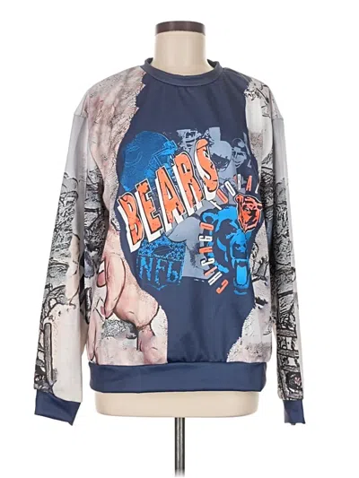 Pre-owned Unbranded Sweatshirt In Blue