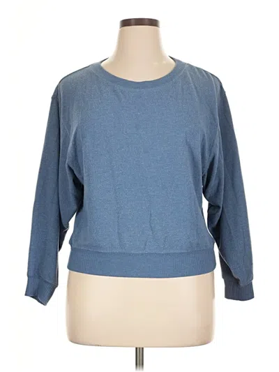 Pre-owned Unbranded Sweatshirt In Blue
