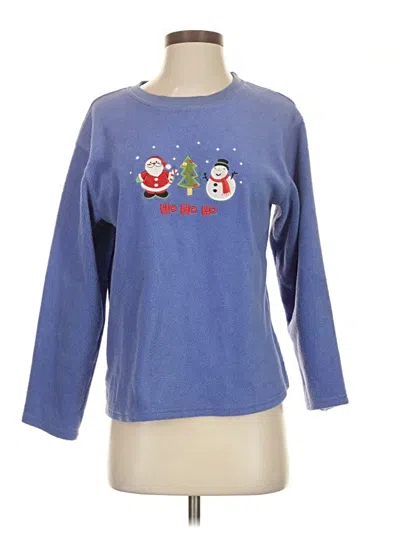 Pre-owned Unbranded Sweatshirt In Blue