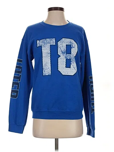 Pre-owned Unbranded Sweatshirt In Blue