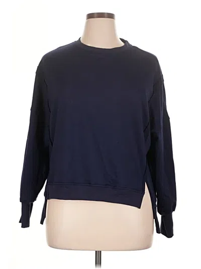Pre-owned Unbranded Sweatshirt In Blue