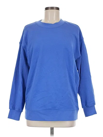 Pre-owned Unbranded Sweatshirt In Blue