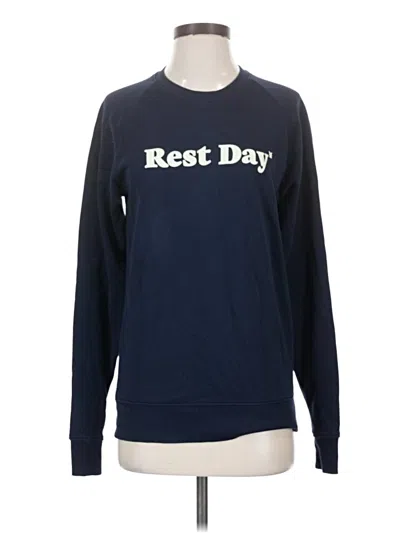 Pre-owned Unbranded Sweatshirt In Blue