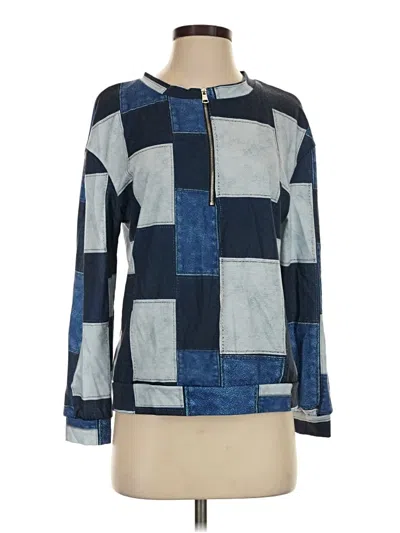 Pre-owned Unbranded Sweatshirt In Blue