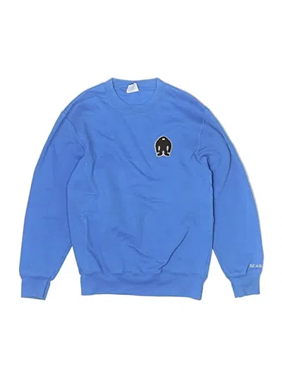Pre-owned Unbranded Kids' Sweatshirt In Blue