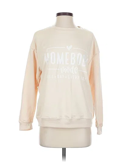 Pre-owned Unbranded Sweatshirt In Brown