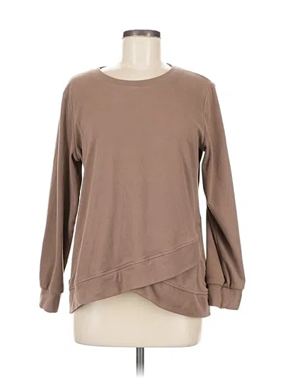 Pre-owned Unbranded Sweatshirt In Brown