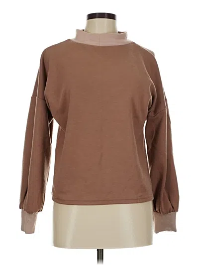 Pre-owned Unbranded Sweatshirt In Brown