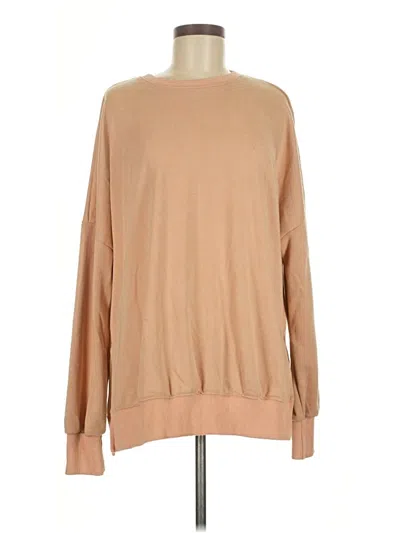 Pre-owned Unbranded Sweatshirt In Brown