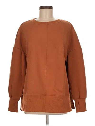 Pre-owned Unbranded Sweatshirt In Brown