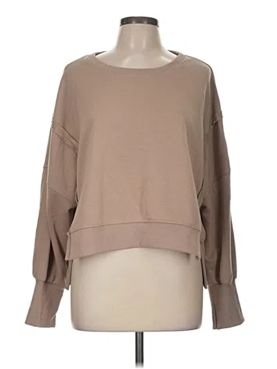 Pre-owned Unbranded Sweatshirt In Brown