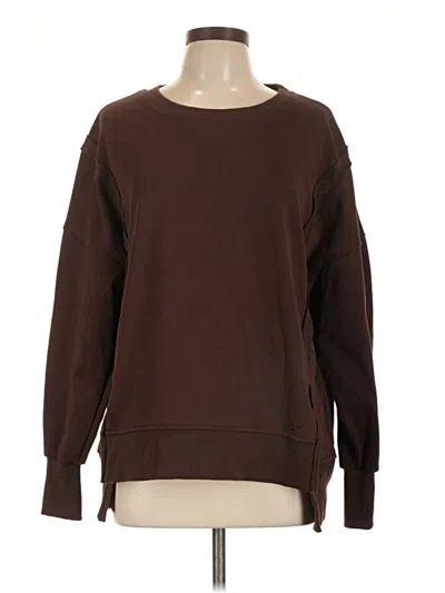 Pre-owned Unbranded Sweatshirt In Brown