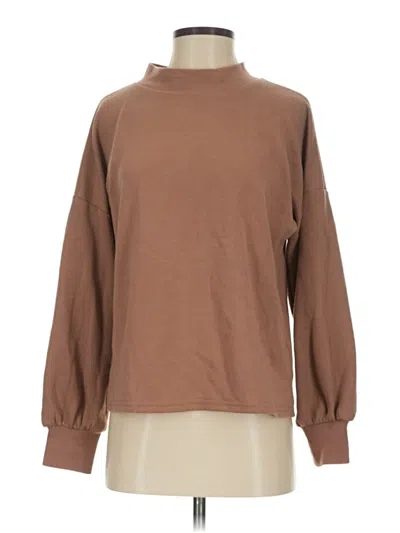 Pre-owned Unbranded Sweatshirt In Brown