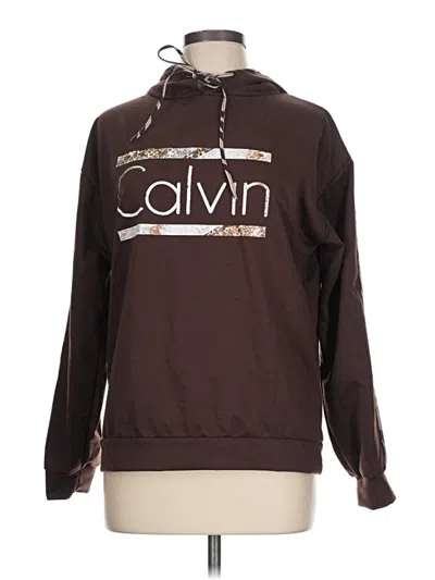 Pre-owned Unbranded Sweatshirt In Brown