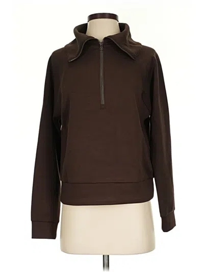 Pre-owned Unbranded Sweatshirt In Brown