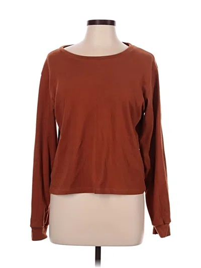 Pre-owned Unbranded Sweatshirt In Brown
