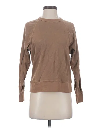 Pre-owned Unbranded Sweatshirt In Brown