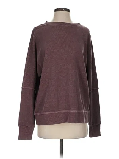 Pre-owned Unbranded Sweatshirt In Burgundy
