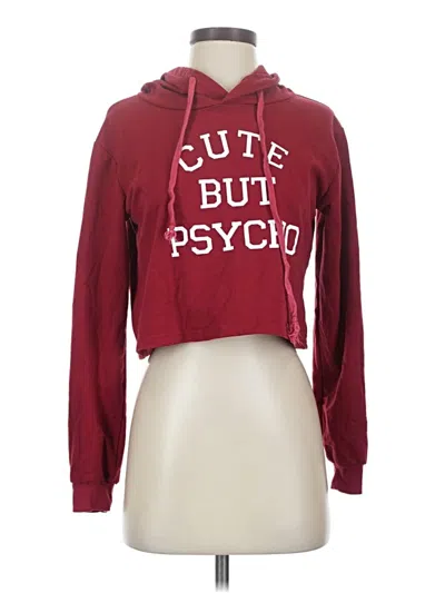 Pre-owned Unbranded Sweatshirt In Burgundy