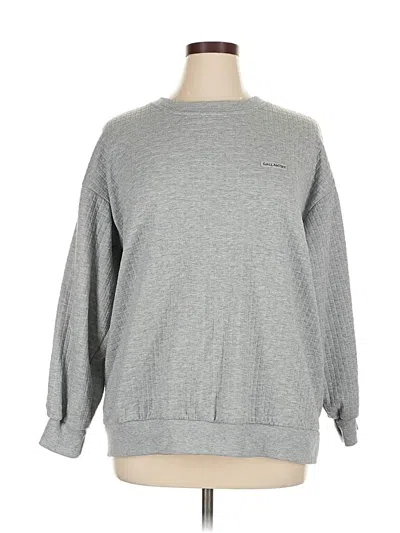 Pre-owned Unbranded Sweatshirt In Gray