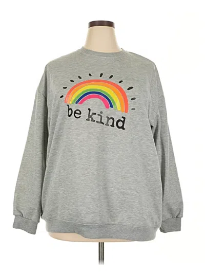 Pre-owned Unbranded Sweatshirt In Gray