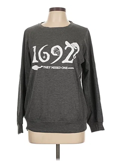 Pre-owned Unbranded Sweatshirt In Gray
