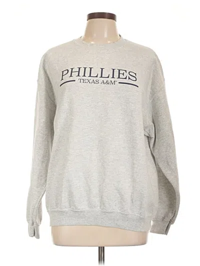 Pre-owned Unbranded Sweatshirt In Gray